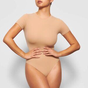 Nude SKIMS T-Shirt Bodysuit - Fits Everyone